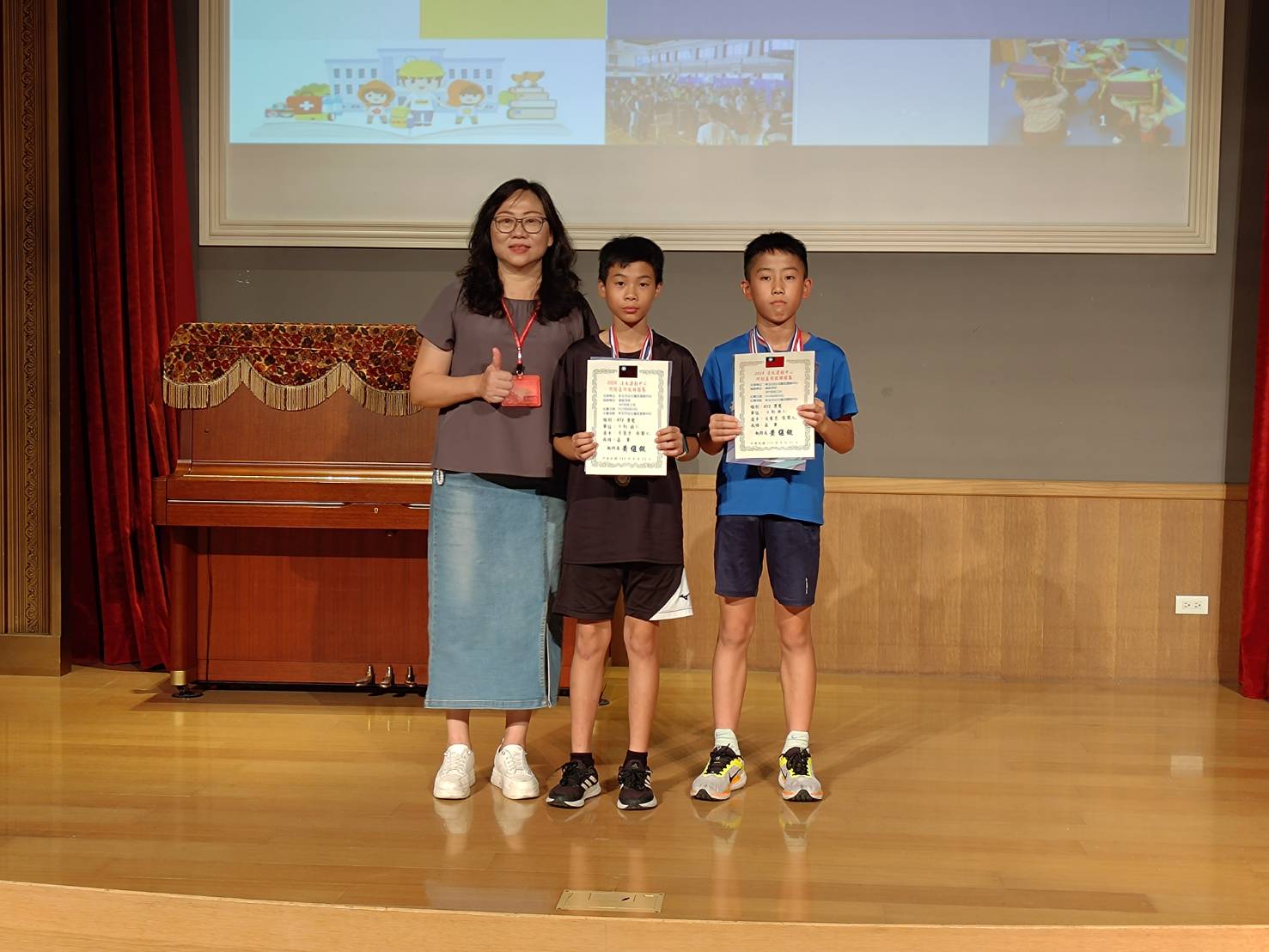 2024阿給盃羽球錦標賽成績優異