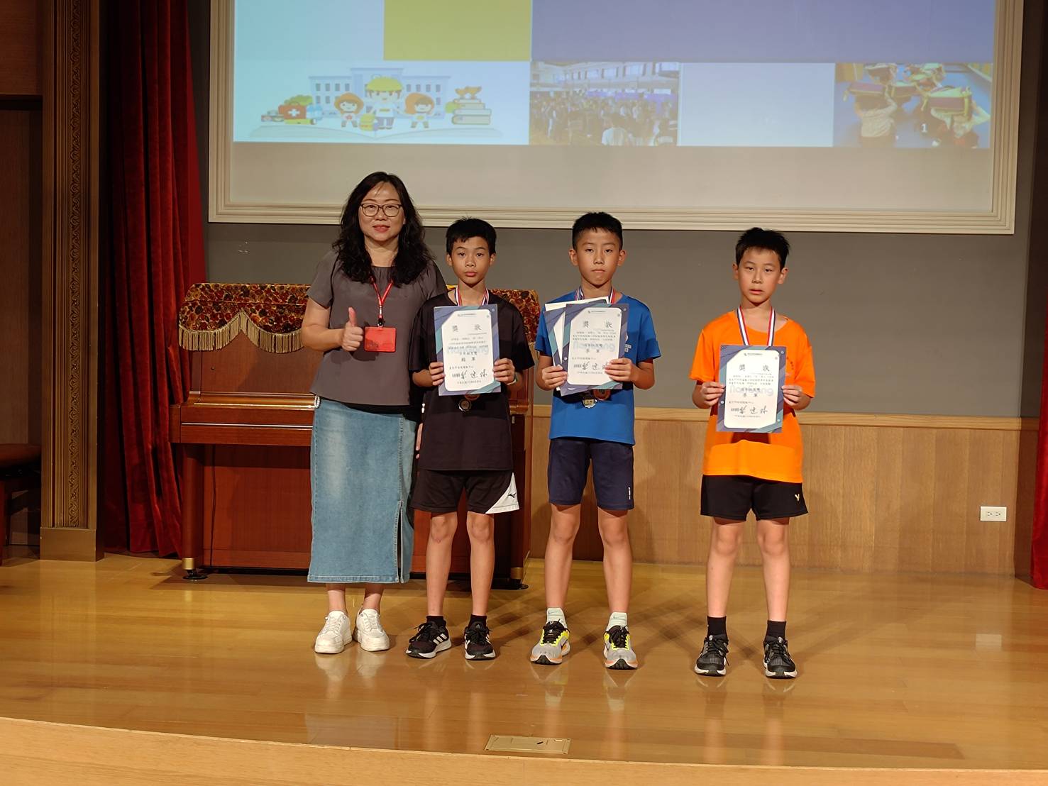 113年南港盃羽球錦標賽成績優異